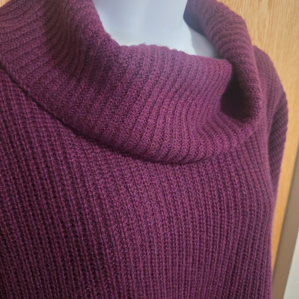 NWT Eileen Fischer Women's Purple Wool Sweater - Picture 3 of 13